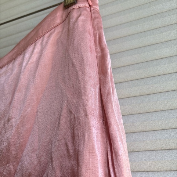 Lulus Blush Pink Skirt Midi Maxi Large - Picture 8 of 10
